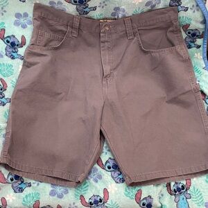 Wrangler Men's Cargo Shorts in Taupe Brown